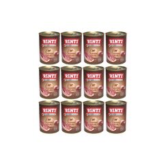 Rinti Singlefleisch Dose Lamm Pur KIT 12 x 400g