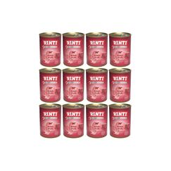 Rinti Singlefleisch Dose Rind Pur KIT 12 x 400g