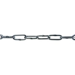 Meister RUNDSTAHLKETTE (C) 4X32X16MM 5M VERZINKT