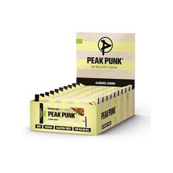Peak Punk Bio Energy Bar - Almond Lemon 15 x 38 g