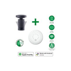 4SMARTS SkyTag Duos Fahrrad, Gabelmontage