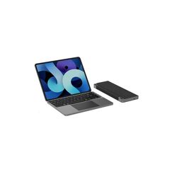 4SMARTS Wireless Foldable Tastatur, Silver CH-Layout