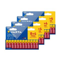 VARTA Longlife Max Power AA, 1.5V, 48Stk 48 Stück, 4x Vollkartonverpackung