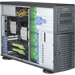 Supermicro CSE-743AC-1K26B-SQ Computer-Gehäuse Full Tower Schwarz 1200 W