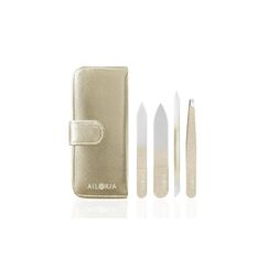 Ailoria Nagelfeilenset im Etui Contour Petite, Golden Grace