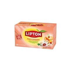 Lipton Teebeutel Peach Paradise Früchtetee 20 Pfirsich & weisser Hibiskus