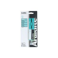 Go-Araldite Tesa Araldite Crystal Klebstoff 2 x 12ml, Spritze, Saubere Lösung für klare