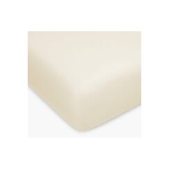 H.F. Fixleintuch Jersey,Ecru 140-160x200 cm