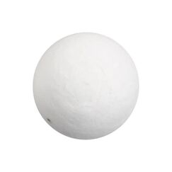 Creativ Company Kugel gepresste Baumwollwatte weiss 30 mm