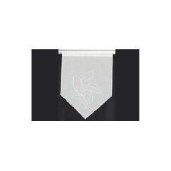 Hubatka Spitzhänger, offwhite Spitzhänger mit Stickerei 045x060cm