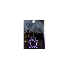 Dameco Gespenst, 13 LED mit Saugnapf 1x18.5x20cm, exkl.3xAAA Batt., ON/OFF Timer