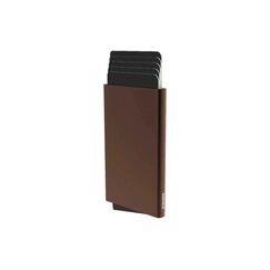 VALENTA Cardprotector Alu MagSafe Plus Dark Brown