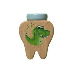 Spielba Holzspielwaren Milchzahndose Dino