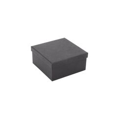 Glorex Geschenkbox schwarz 10.2 x 10.2 x 5 cm
