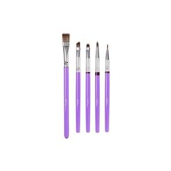 Backshop Pinsel, zum dekorieren 5 Pinsel, Dekoration v. Kuchen, Fondant