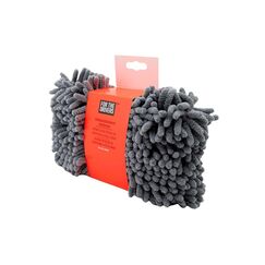 Reinigungsschwamm aus Mikrofaser Langhaar, silber