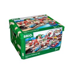 BRIO Strassen & Schienen Bahn Set Deluxe