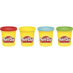 Hasbro Play-Doh Classic 4er Pack