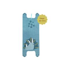 Kinder-Yogamatte Diego der Dino Blau