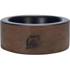 Designed by Lotte Holz Hundenapf Milani Schwarz, 17 cm