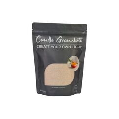 Wenzel Wachs-Granulat, Sahara ohne Duft, 300g  inkl. 3 Dochte
