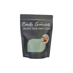 Wenzel Wachs-Granulat, Smaragd ohne Duft, 300g  inkl. 3 Dochte