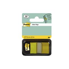 Post-It 3M Post-it Index 680-5N 50 Streifen à  25.4 mm x 43.2mm gelb