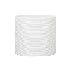 Scheurich Übertopf Weiss, Keramik D oben:32.2 cm, D unten:30.2 cm, H:29.7 cm