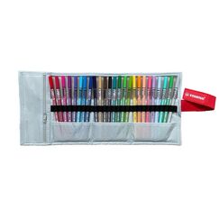STABILO Pen 68 25er Rollerset grau 25 Stück