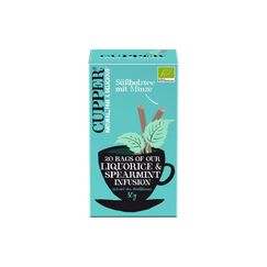 Cupper Tee Süssholztee mit Minze, Aufgussbeutel Pack 20 x 1.5 g