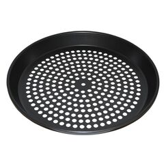 Stronghold Pizzablech gelocht 34.5 cm Aluminium, Ø 34 cm, H 3 cm