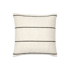 BC Sigrid Kissenbezug Light Beige/Black, 75% Baumwolle/25% Leinen