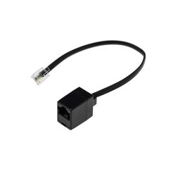 EPV Telefonkabel RJ11/12 auf RJ45 Westernadapter, RJ-11 Buchse auf RJ-45 St.