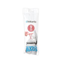 Brabantia 116582 Abfallbeutel 3 l Weiß 20 Stück(e)