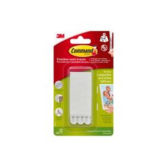 Command Picture Hanging 10 lb Narrow White Picture Hanging Strips