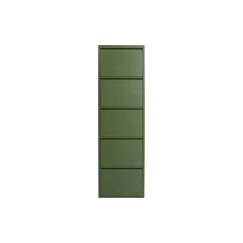 Kare, Schuhschrank Caruso 5-er, 50 x 170 cm Olive