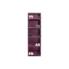 Kare, Schuhschrank Caruso 5-er, 50 x 170 cm Beere