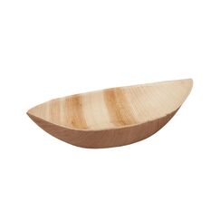 Elco Schale Palmblatt, 10 Stück Braun, 23x12.5 cm