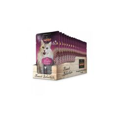 Leonardo Cat Food Nassfutter Huhn Pur, 16 x 85 g