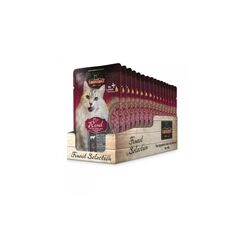 Leonardo Cat Food Nassfutter Rind Pur, 16 x 85 g