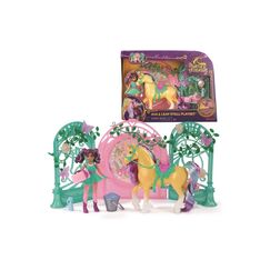 Spin Master Ava & Leaf Stall-Set Small Doll & Unicorn