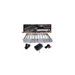 Mangal Drehspiessaufsatz Alumotor für 9 Spiesse, 230V