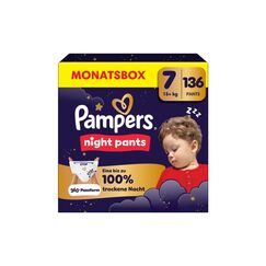 Pampers Baby Dry Night Pants Gr. 7 MonatsBox / 136 Stück