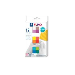Staedtler FIMO Soft Modelliermasse Set 12 x 25 g Brilliant