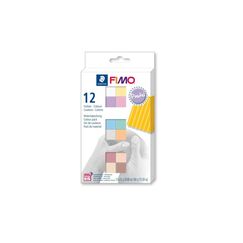 Staedtler FIMO Soft Modelliermasse Set 12 x 25 g Pastellfarben