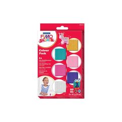 Staedtler FIMO kids Modelliermasse 6er Pack Girlie ofenhärtend, besonders weich