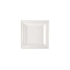 Verive Teller weiss 20x20cm 50 Stk. 1 Pack à 50 Stk. Zuckerrohr