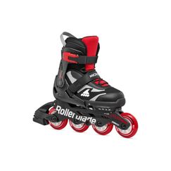 Rollerblade MICROBLADE SCHWARZ/ROT, Grösse 36.5-40.5