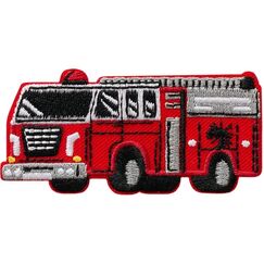 Mono-Quick Monoquick Aufbügelbild Midi Feuerwehrwagen 3.3 x 7 cm