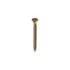 FTM Krafter HS SPS Spanplattenschrauben PZ Vollgewinde 4,5x 50 mm Stahl gelb vz 12 ST